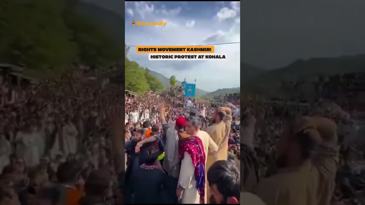 Azad Kashmir Long March | Kohala Protest | Joint Awami Action Committee 