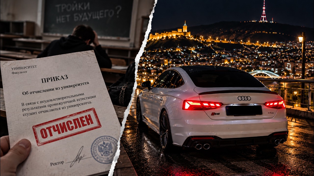 МЕНЯ ОТЧИСЛИЛИ ИЗ ШАРАГИ — ЧЕРЕЗ ГОД Я КУПИЛ AUDI S5