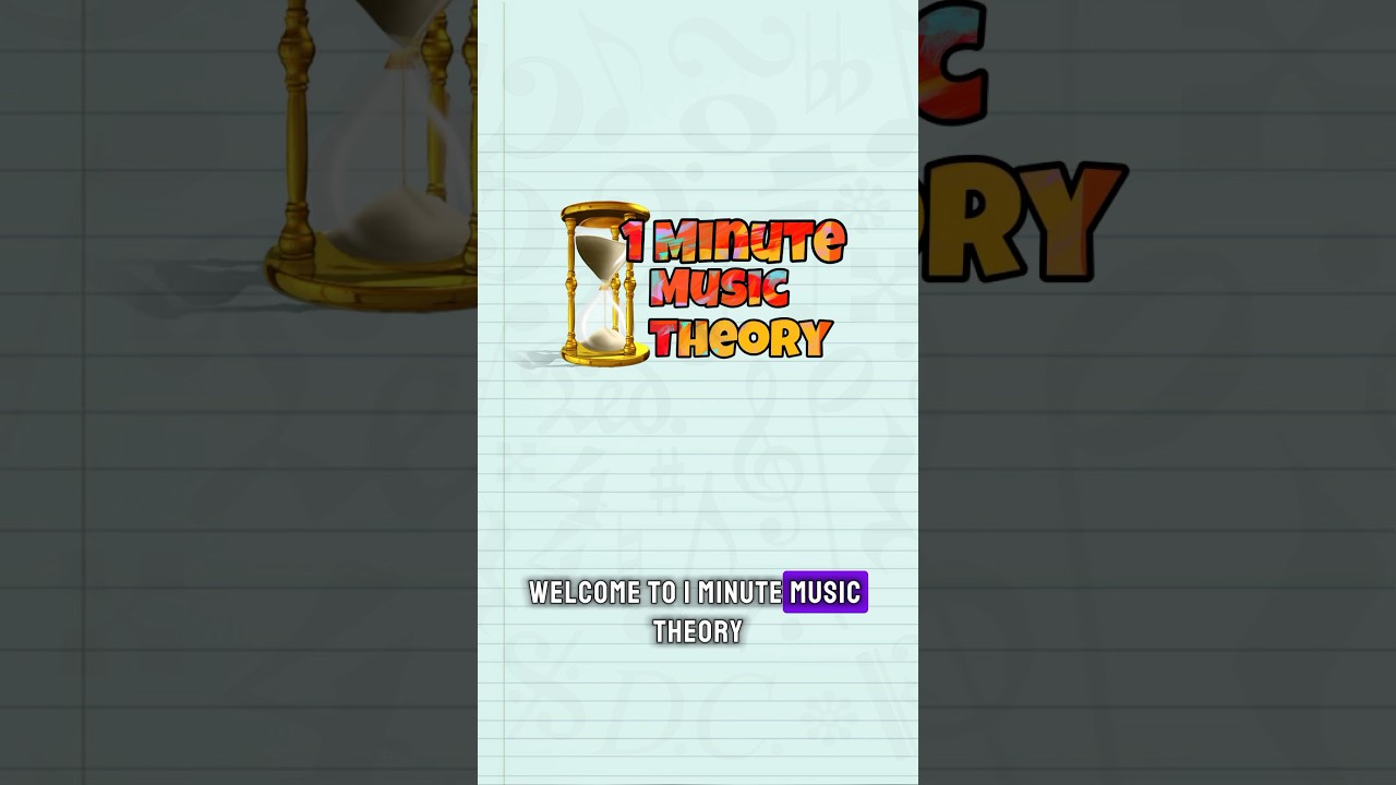 1 Minute Music Theory Ep11: Double Sharps and Double Flats