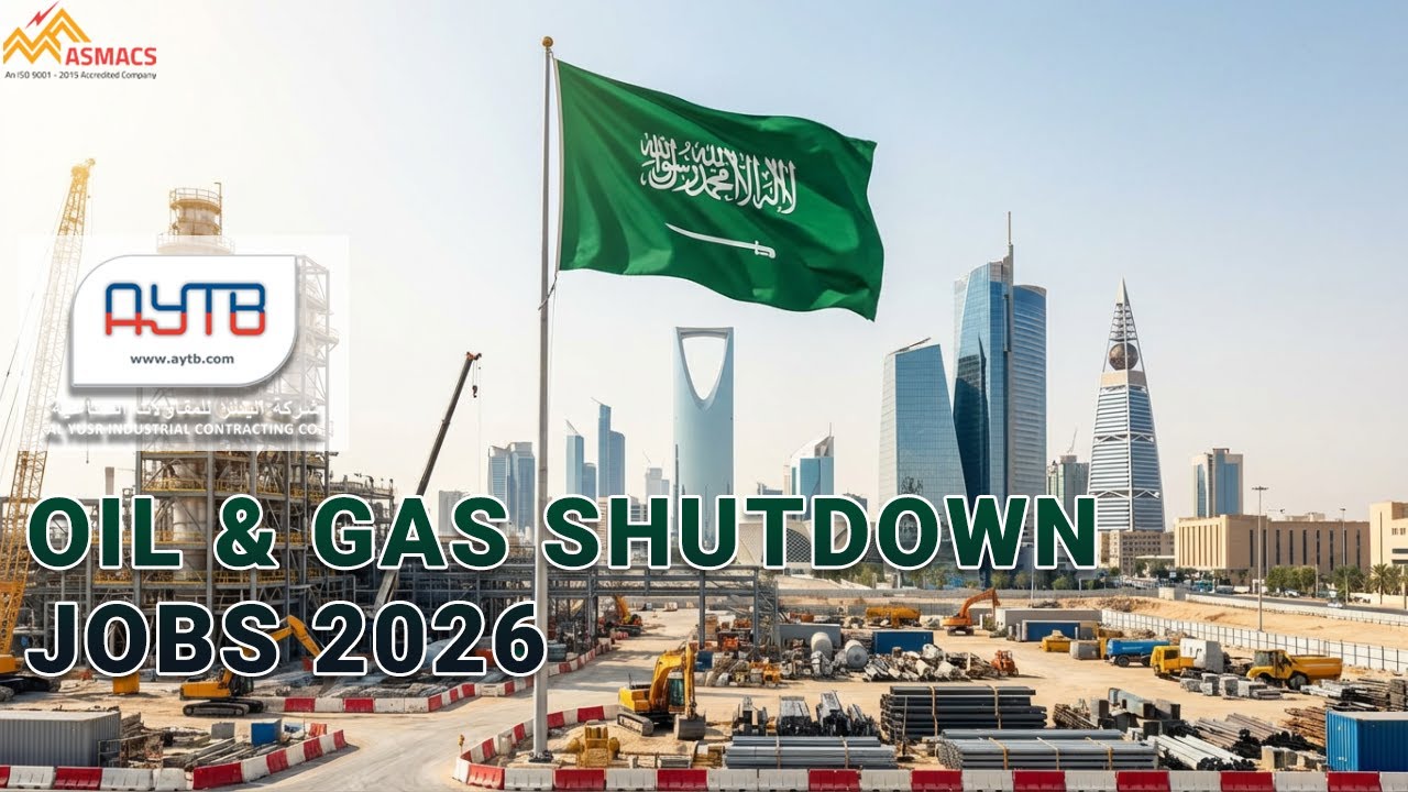 Saudi Arabia Oil & Gas Shutdown Jobs 2026 | Free Recruitment | ASMACS ...