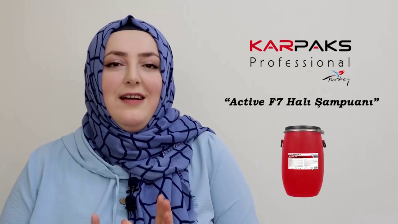 Actıve F7 Ultra Halı Yıkama Şampuanı 60kg |Karpaks