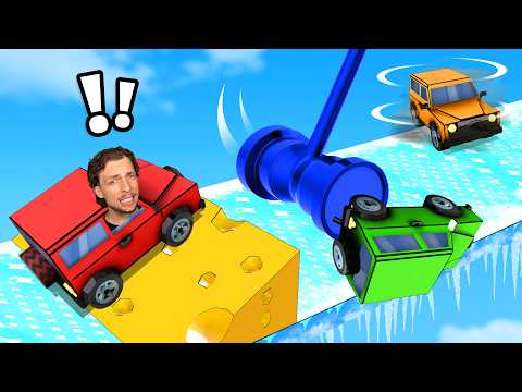 We Played The Funniest Car Racing Game!
