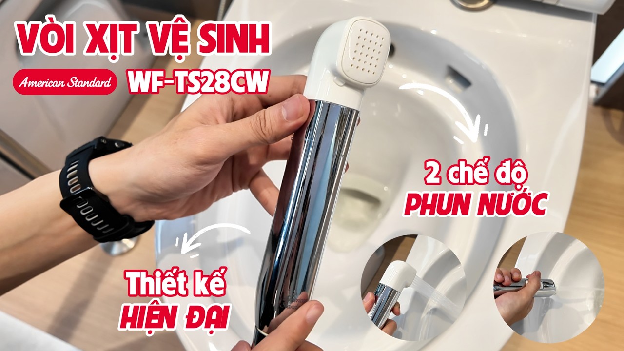 Vòi xịt vệ sinh American Standard WF-TS28 (WFTS28) DUOSTiX