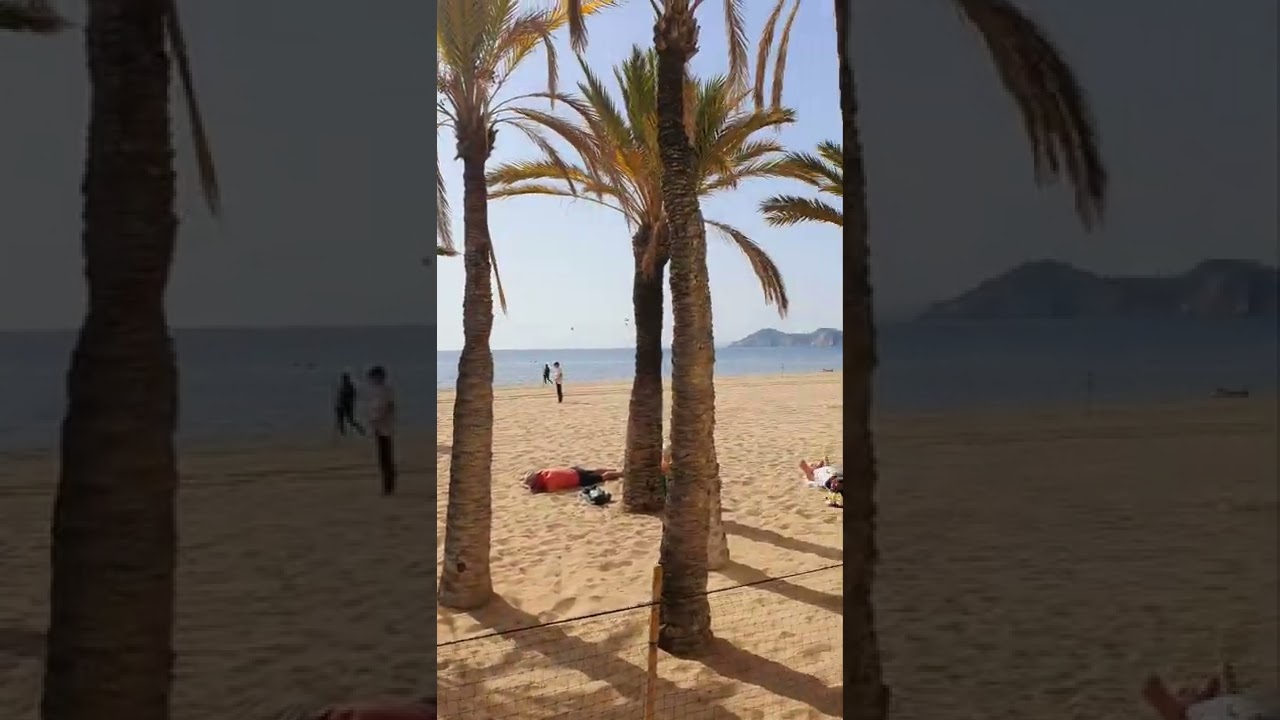 SPAIN SPANIEN ESPAÑA BENIDORM PLAYA LEVANTE/ИСПАНИЯ