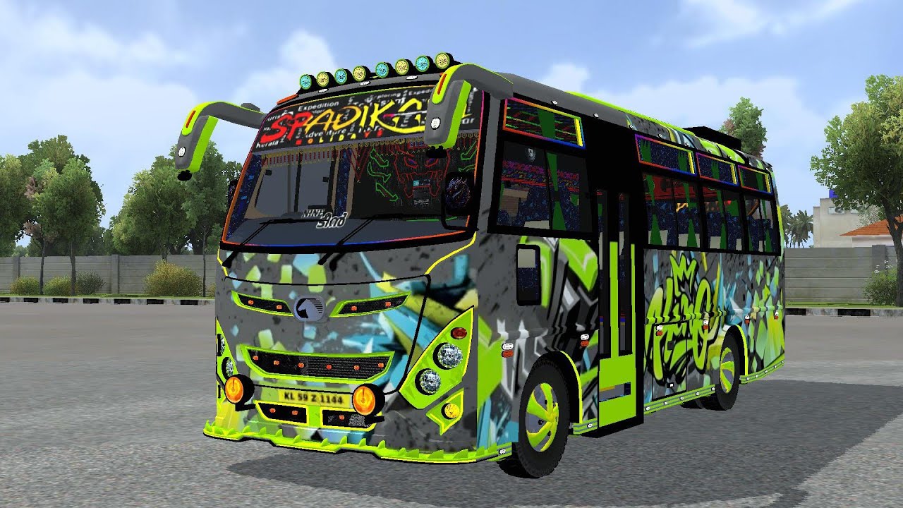 Eicher starline bus mod tourister for bussid 