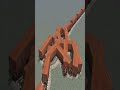 Craziest Train Crossing On Dangerous Curved Railroad 💥😳 BeamNG.Drive Train simulator 3D #shorts