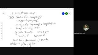MILNE THOMSON METHOD FOR FINDING OF ANALYTIC FUNCTION