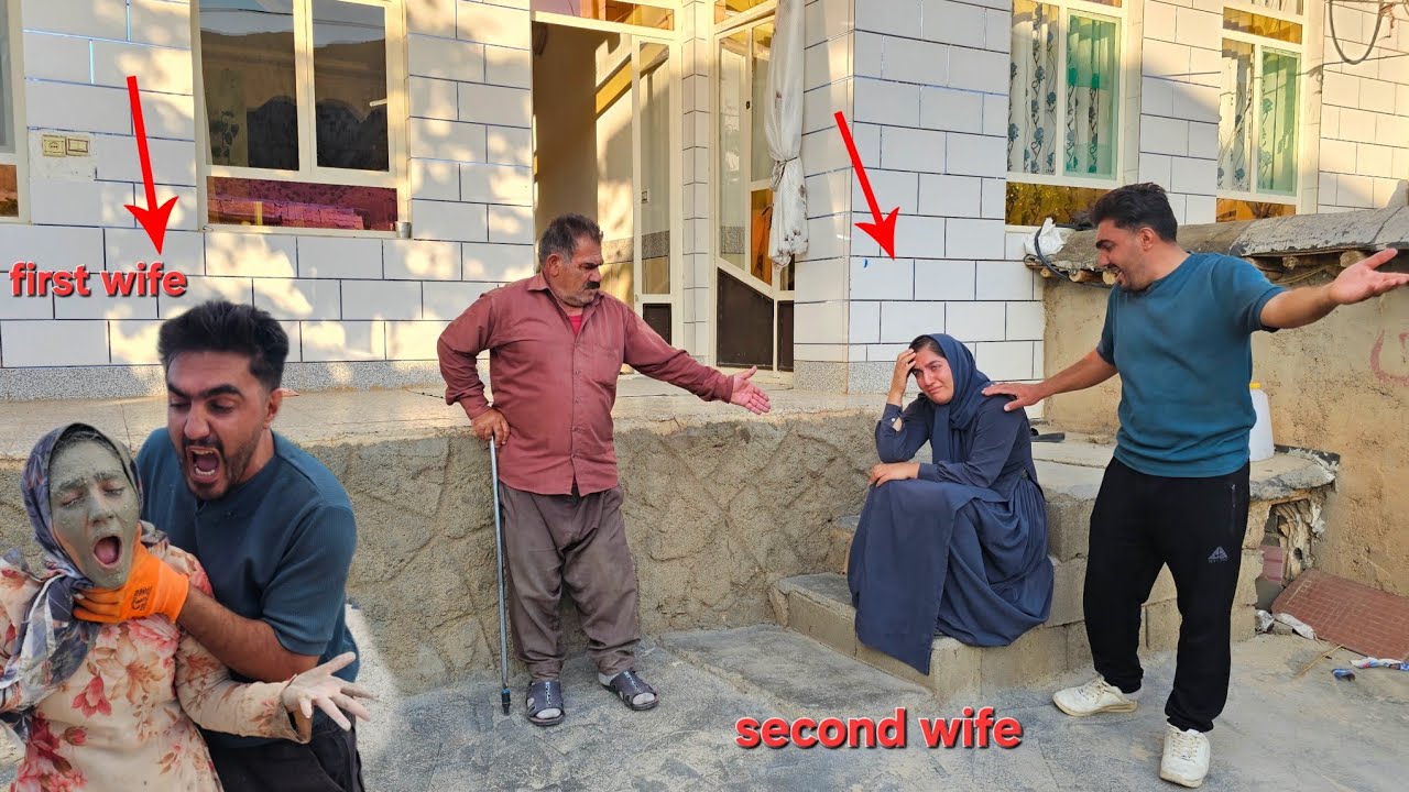 Rahmat and her father could not convince Parvana to return home, her first wife was against it.