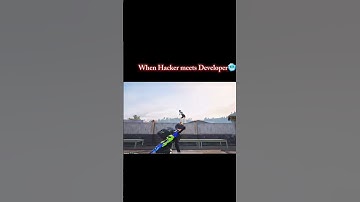 Hacker meet Developer 😱 #hacker #developer #tdm #bgmi #pubgmobile
