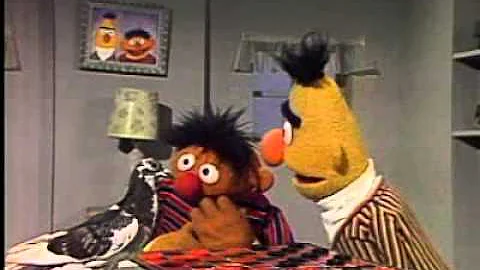 Classic Sesame Street   Bert Plays Checkers With B...