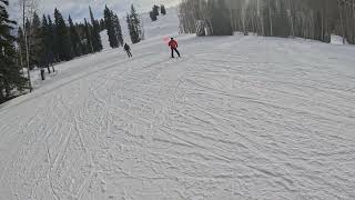 Day 2 Hal’s Hollow to finish the day SnowMassive Excursion 