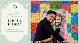 Suhas & Nishita || Wedding Highlight || Yash Movies Ulhasnagar