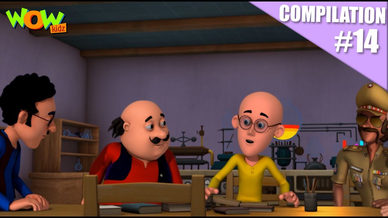 Motu Patlu Funny stories & Comedy Series Compilation 15 Motu