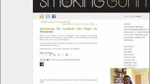 How To Install The Facebook Like Button on Your Wordpress Blog!