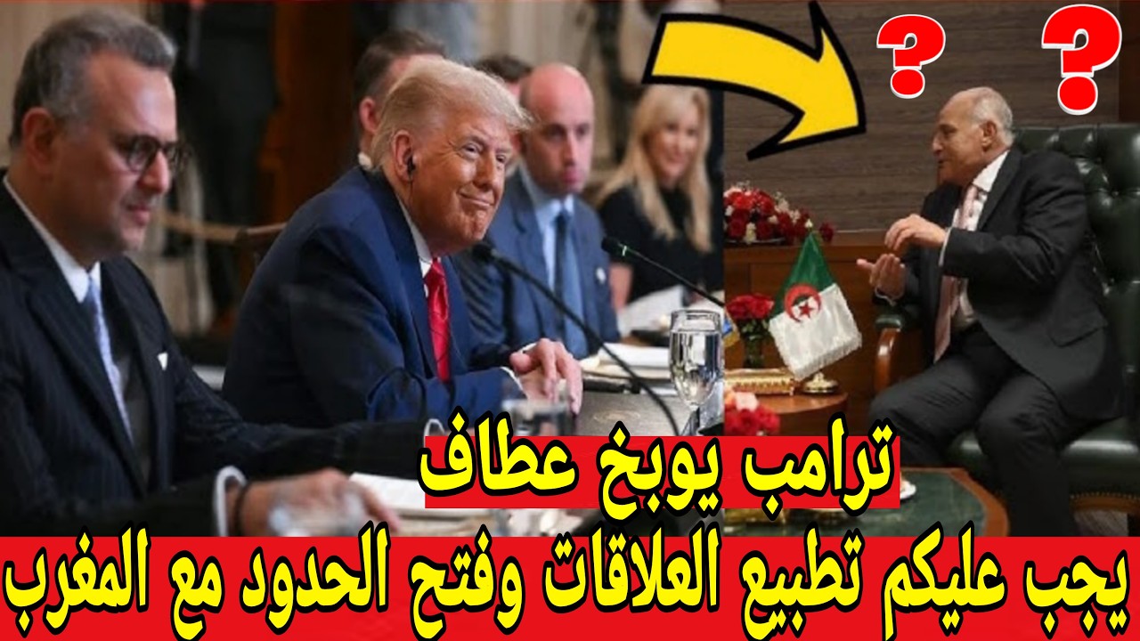 سمع سمع ترامب يفرض أربع شروط على الجزائر _عندي سؤال واش ترامب مغربي ؟#الصحراء_المغربية#المغرب_اليوم