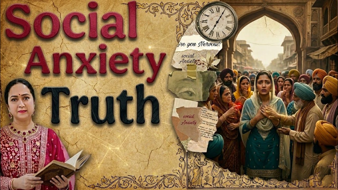 What is social anxiety??? Social gathering ਵਿੱਚ ਘਬਰਾਹਟ ਕਿਉਂ ਹੁੰਦੀ ਹੈ????