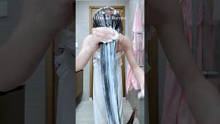 The Easiest Pre-Wash Routine for Silky Hair  #cleangirl #haircare #aestheic #hairtok #asmr #hairwash
