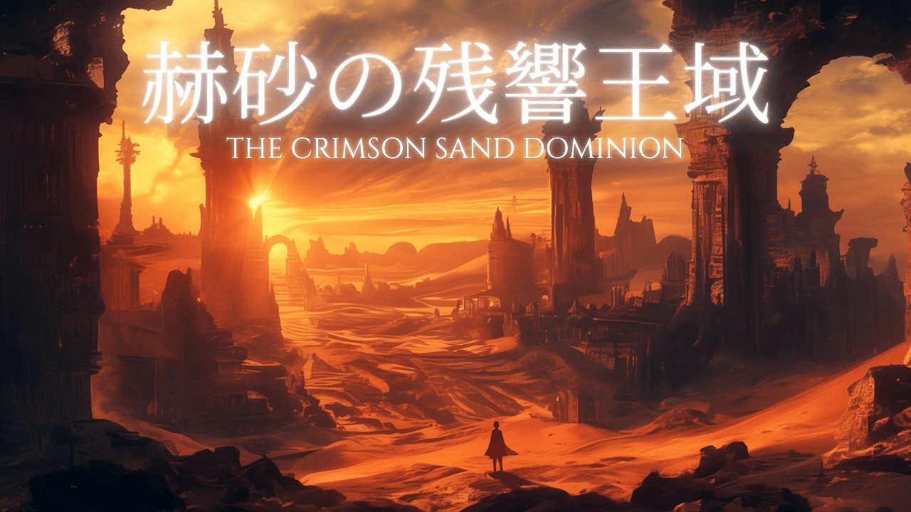【異世界ケルト音楽】赫砂の残響王域┃The Crimson Sand Dominion《60min》【リラックス/作業用BGM】