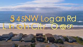 Drone property tour of 5545 NW Logan Rd Lincoln City Oregon - Coast - Ocean property for Sale