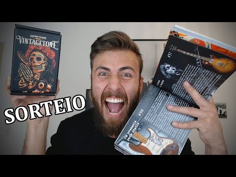 SORTEIO de captadores + o livro que TODO guitarrista deveria LER