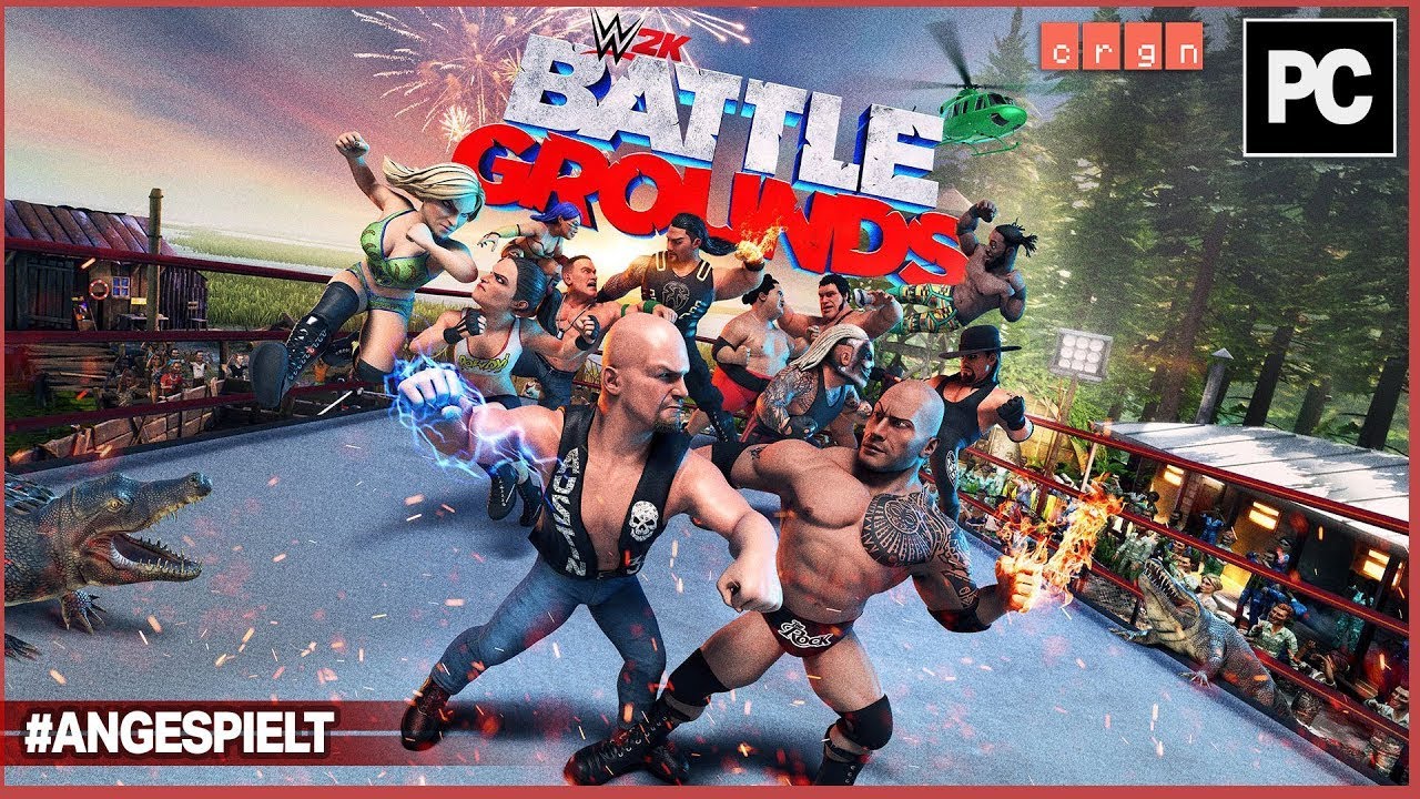 WWE2KBattlegrounds ● Den WWE Ableger Knallhart Angespielt... ► Kommentiertes Gameplay (Deutsch)