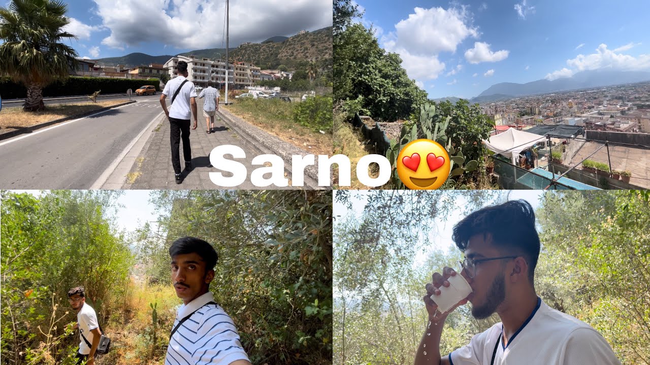 Vologing Sarno Italy 🇮🇹😍😍