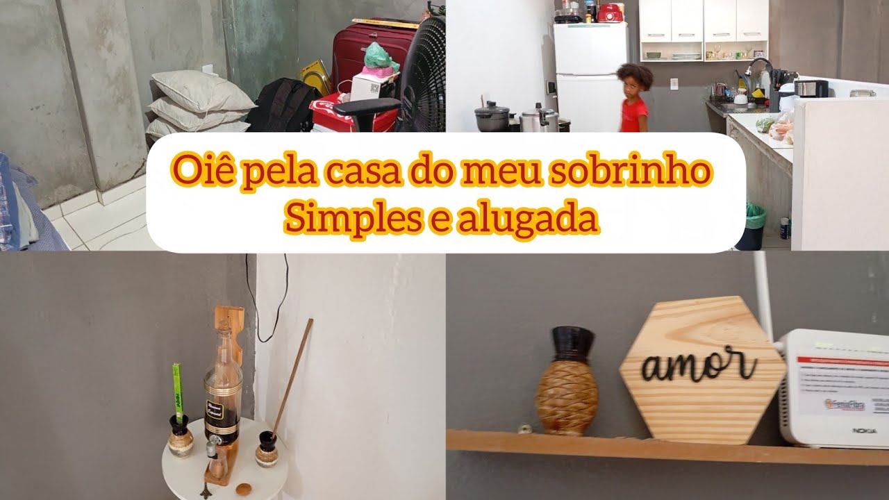 Tuor pela casa do meu sobrinho 