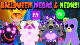 Making Halloween MEGAS & NEONS! | Adopt Me Roblox | Riivv3r