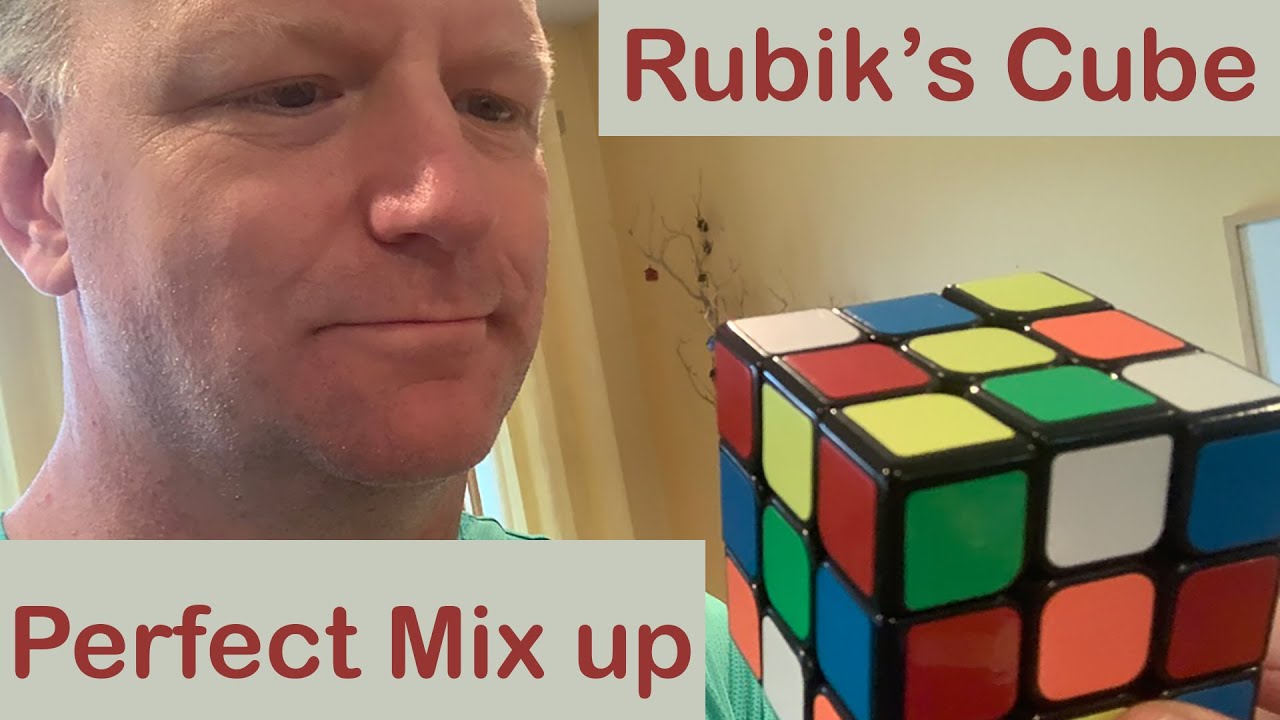 Umoderne Nøgle Erobrer Rubik's Cube • The "Perfect" Mix Up! - YouTube