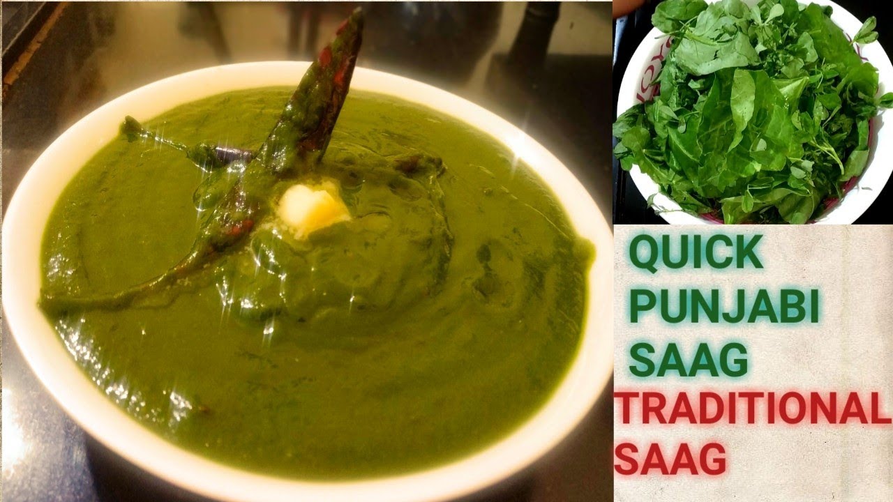 Punjabi Saag Ki Secret Recipe | Traditional Saag Recipe | Easy Saag Ki Recipe|TrendyKajal And Family