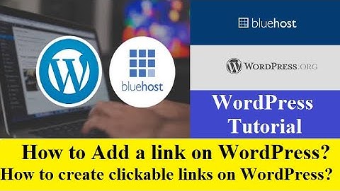 How to Add a link in WordPress? How to create clickable links on WordPress? WordPress Tutorial