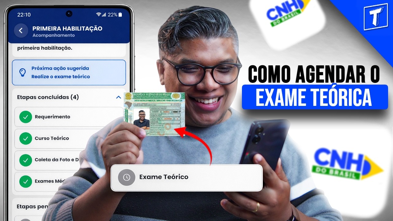 Como Agendar a Prova Teórica da CNH no DETRAN: CNH DO BRASIL!