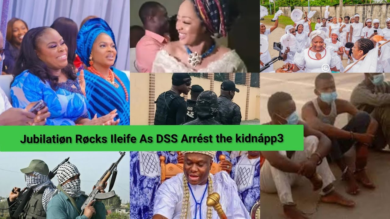 Jubilatiøn Røcks Ileife palace As Queen Naomi, Kabiesi Governor Adeleke celebrates As kabiesi kidnap