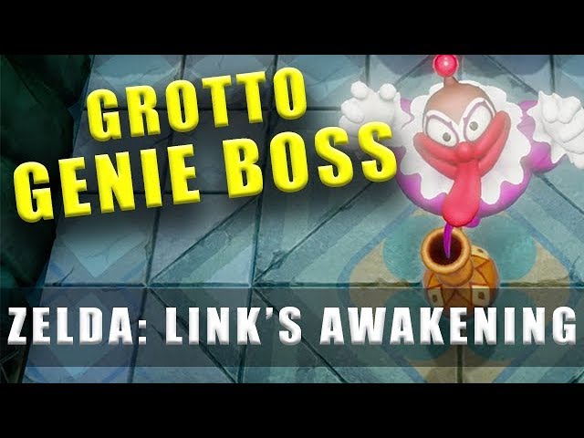 Zelda: Link's Awakening - Genie boss fight strategy