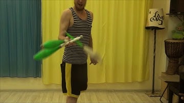 Club scissor catch trick