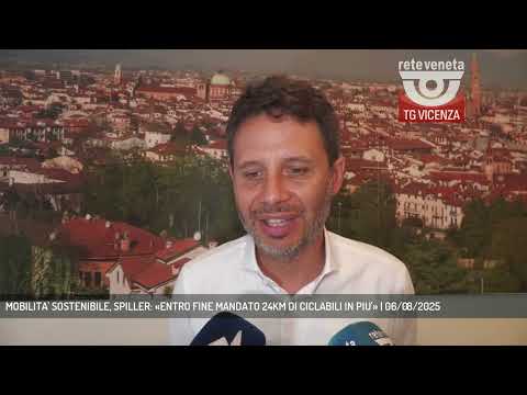 MOBILITA' SOSTENIBILE, SPILLER: «ENTRO FINE MANDATO 24KM DI CICLABILI IN PIU'» | 06/08/2025