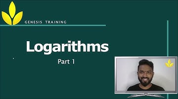 Logarithms   Part 1