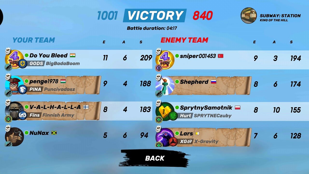 Guns of Boom | GODS | Do You Bleed | Solo Gameplay