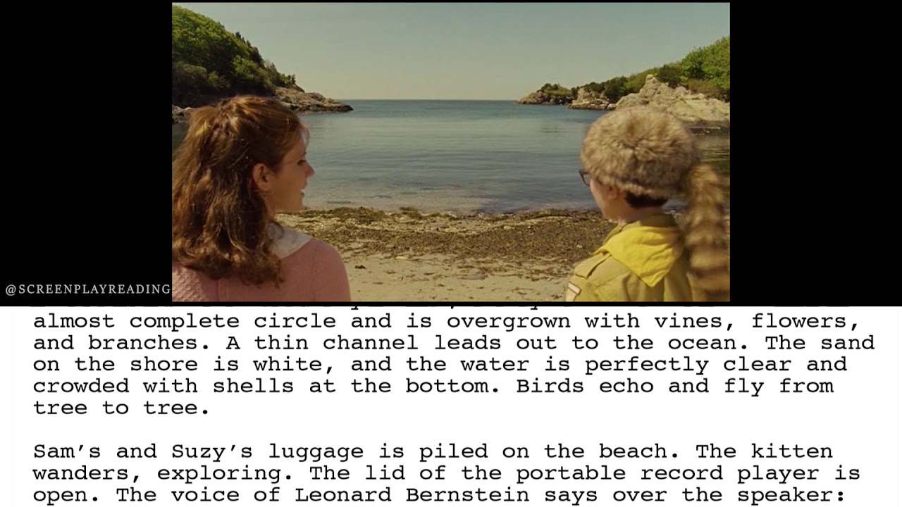 Moonrise Kingdom I Think I Know Where They're Going Screenplay