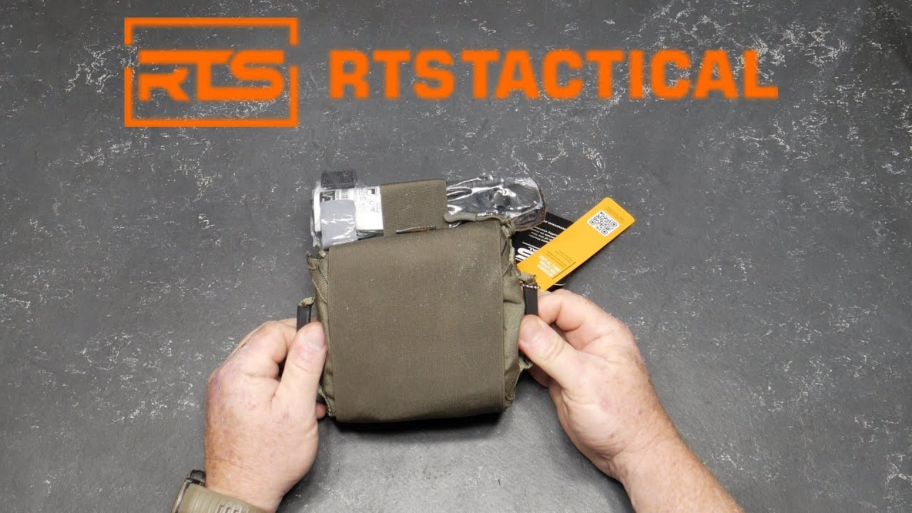 RTS Tactical Rapid Deploy IFAK Complete with CAT Opening
