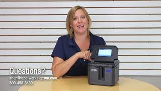 Pro Tip: How to Clear All Label Text Instantly Using the Epson LabelWorks LW-Z5010PX Label Printer screenshot 2