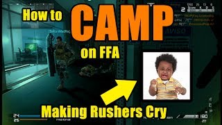 Call Of Duty Ghosts FFA:  The Best Spot To Camp On Sovereign