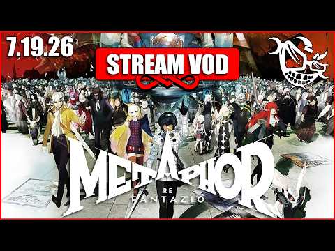 🔴 Day 15 | Metaphor: ReFantazio | Epic Cinematics ✅ Incredible VA ✅ Fun Gameplay ✅