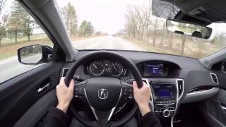 2015 Acura TLX 3.5L SH-AWD - WR TV POV Test Drive