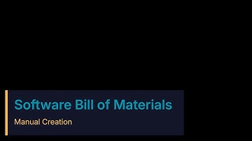Binare - Software Bill of Materials