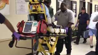 Manatee County first responders speak with a man who overdosed on heroin