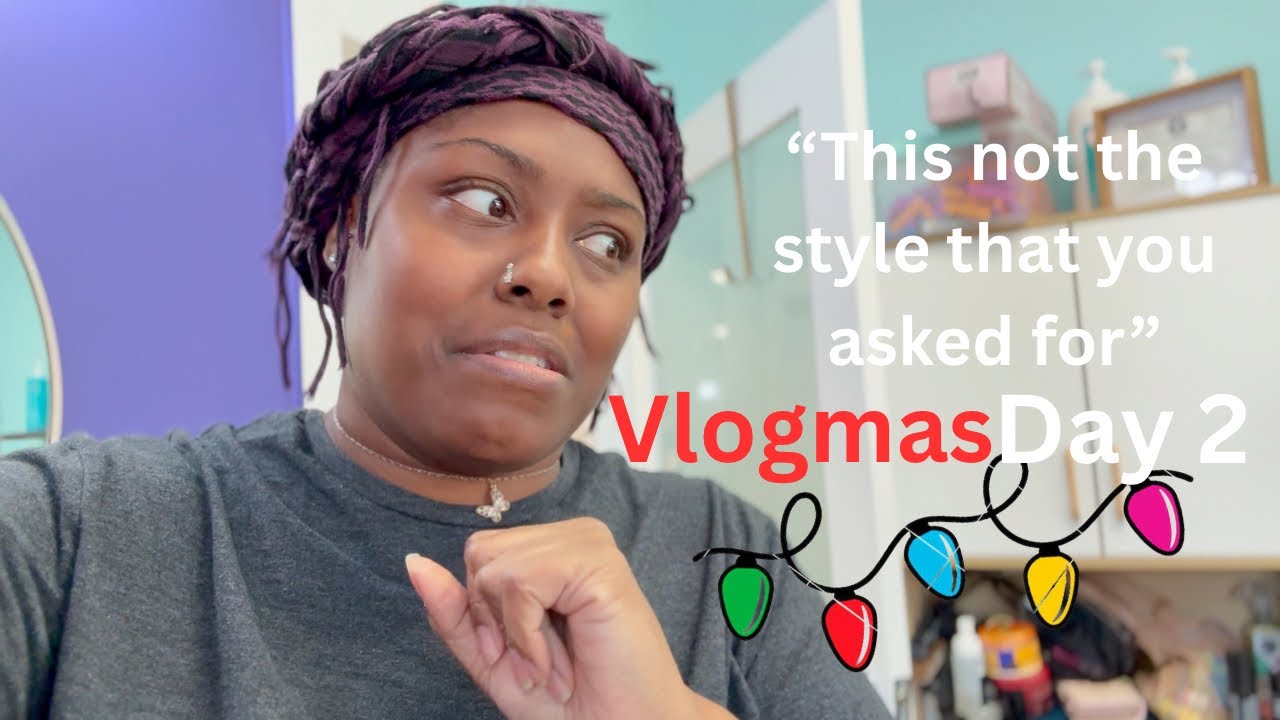 VLOGMAS, ДЕНЬ 2 | Это не было частью плана 😬переделка в последнюю минуту