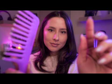 ASMR Putting You to Sleep Instantly! 😴✨ Invisible Hair Combing, Realistic, Visual, Minimal Talking
