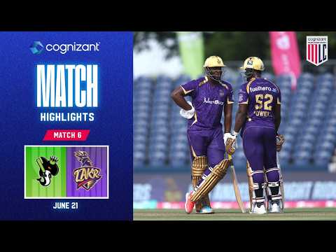 Cognizant Match Highlights | Seattle Orcas vs LA Knight Riders | Match #6