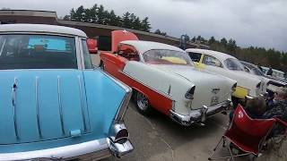 Tri-five Chevys at Bonney Eagle car show 5/19/2019 Standish Maine.